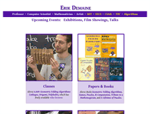 Tablet Screenshot of erikdemaine.org
